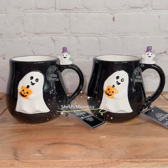 T.J.Maxx Other - Halloween Ghost Mug With Pumpkin Set of 2